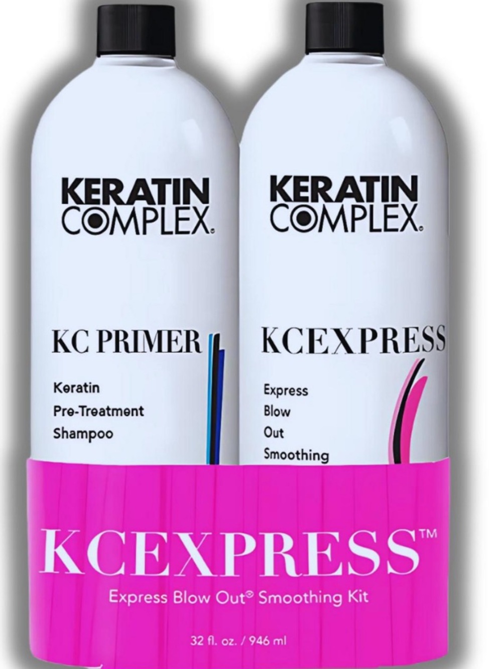 NWT Keratin Complex KC Primer & KC Express Duo - White & Pink
